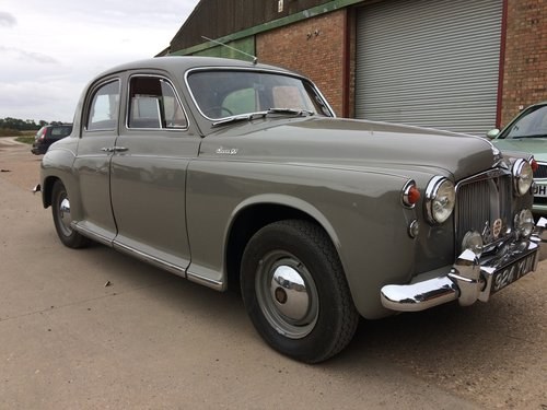 1959 Rover P4 90 Dove Grey Red Leather Superb! For Sale
