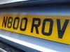 1995 Rover 800 Land Rover Range Rover DVLA Number Plates N800 ROV For Sale