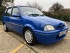 1995 Rover Metro 114 SLi. Electric blue. Only 13k. FSH For Sale