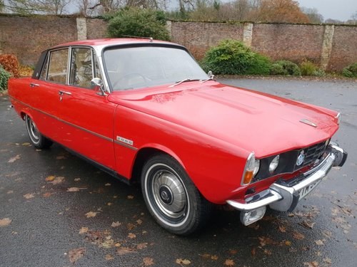 **REMAINS AVAILABLE** 1972 Rover 2000 P6 For Sale by Auction