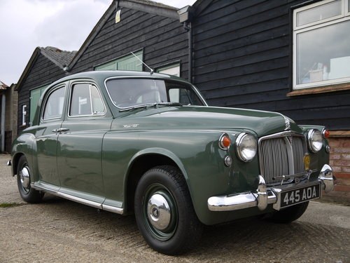 1959 ROVER P4 100 - BEAUTIFUL CAR WITH INTERESTING HISTORY !! VERKOCHT