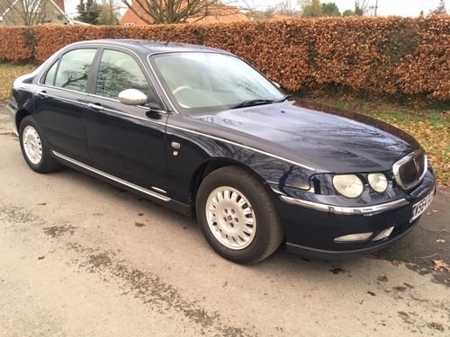 **REMAINS AVAILABLE** 2000 Rover 75 Connoisseur For Sale by Auction