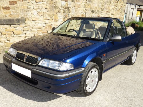 1994 Rover 214i Cabriolet - 24,000 Miles - FSH - Almost Like New! SOLD