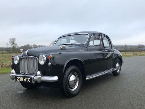 1959 Rover 105 P4 Saloon. Manual / Overdrive SOLD