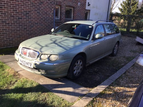 2003 Rover 75 Tourer MOT and Fitted Parrot Phone Kit In vendita