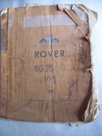 ROVER 60-75-90-105 Owner's Instruction Manual
