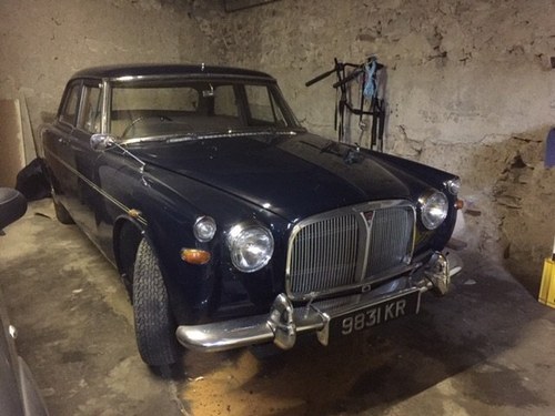 1964 Rover 3 litre coupe, blue, in running order SOLD