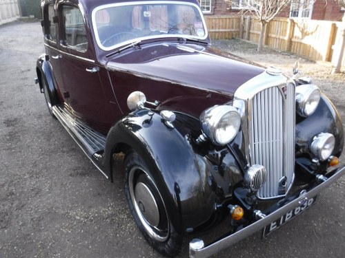**MARCH AUCTION** 1939 Rover 10 P2 For Sale by Auction