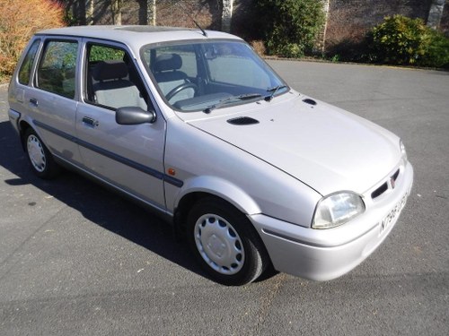 **REMAINS AVAILABLE** 1996 Rover Metro 114 SLi For Sale by Auction