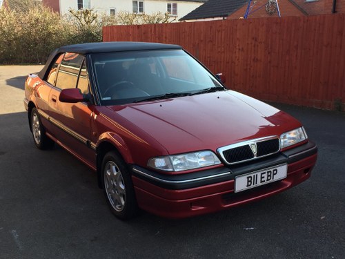 1995 Rover 214 Cabriolet in mint condition-Low mileage For Sale