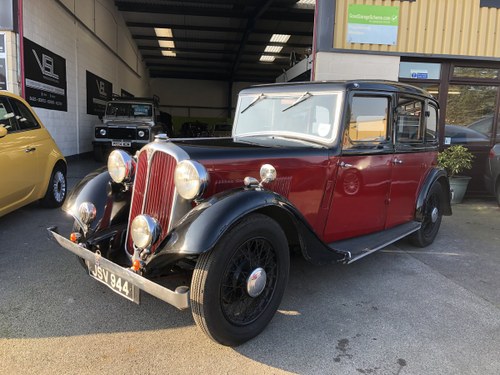 1934 Honest Rover 12 Six Light Saloon 4 cylinder SOLD
