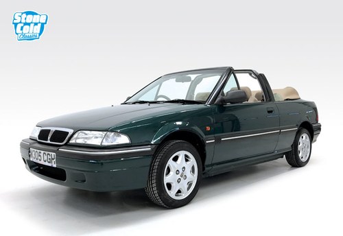 1994 Rover 214 SE 16v Cabriolet with just 13,500 miles! VENDUTO