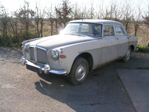 1960 Rover P5 3 Litre Mark 1 Historic Restoration Project For Sale