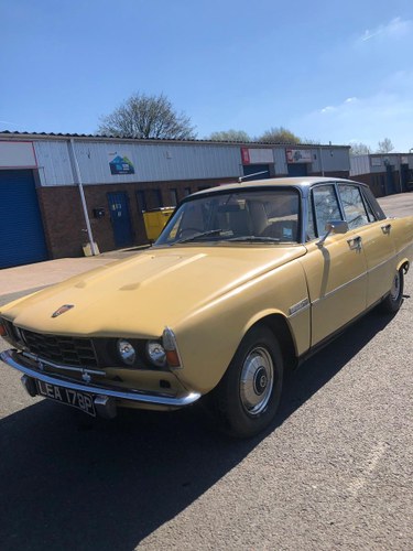 1975 Rover 2200 SC with recent engine rebuild For Sale by Auction