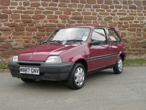 1995 Rover Metro Rio only 18,672 miles offered at No Reserve For Sale by Auction