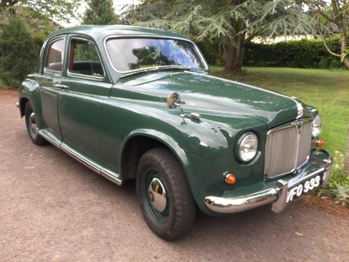 1955 Rover P4 75 at ACA 15th June  For Sale