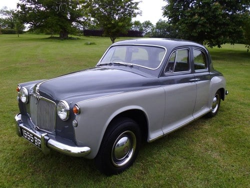 1958 Rover P4 75 six cylinder saloon SOLD