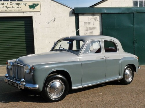 1960 Rover 100 P4, 3.0 litre Rover P5 engine fitted, Sold VENDUTO