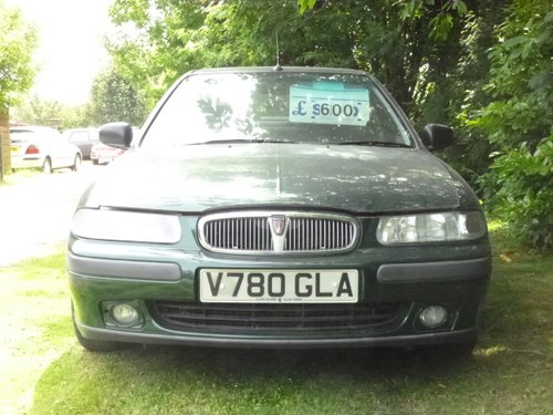 1999 rover 416i cheap car with 12 mths mot SOLD
