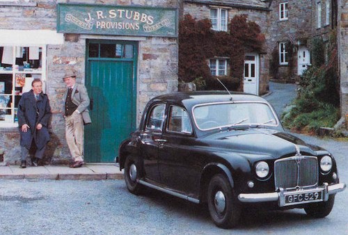 ALL CREATURES GREAT AND SMALL 1952 ROVER 75 SALOON For Sale by Auction