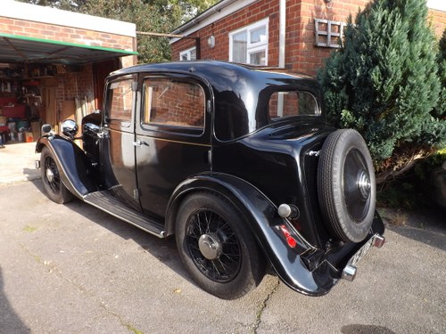 1934 Rover 12hp Sports Saloon SOLD