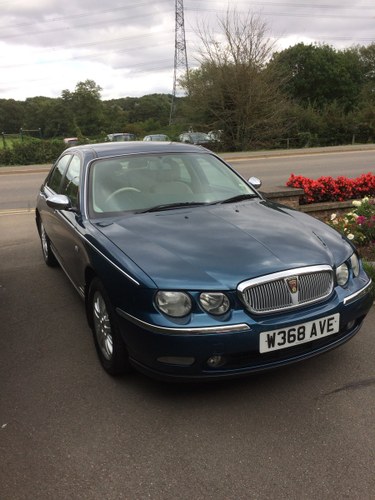 2000 Rover 75 club cdt se. Manual. Lovely example. For Sale