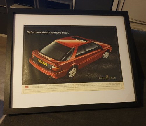 1991 Rover 216 GTi Advert Original  In vendita