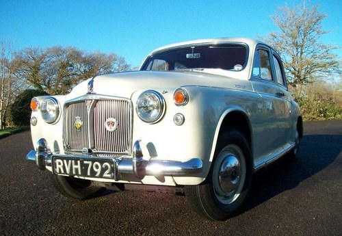1960 Rover P4 100 SOLD
