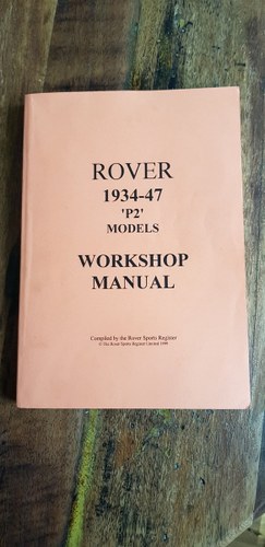 Rover Workshop Manual For Sale