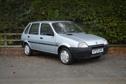 1991 Rover Metro L For Sale by Auction