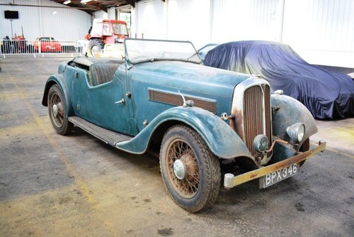 1936 Rover 12 P1 Tourer For Sale by Auction