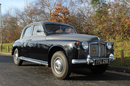 1968 Rover 80 1960 - To be auctioned 31-01-20 For Sale by Auction