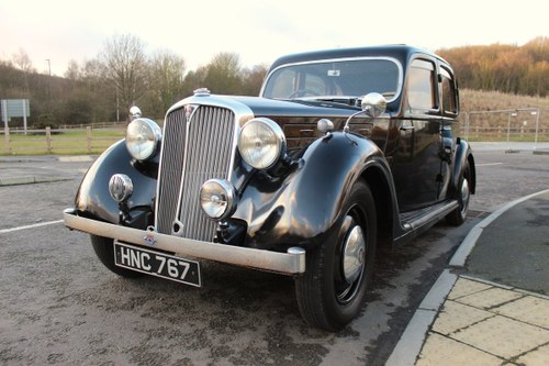 1946 Rover P2 16 Six Cylinder 2147cc Saloon With Sun Roof VERKAUFT