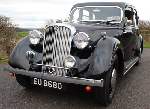 1947 Rover 12 HP Six Light Saloon Chassis number: 721100 SOLD