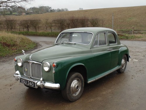 1960 Rover P4 80 SOLD