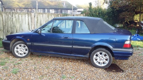 1997 manual Blue Rover Cabriolet For Sale
