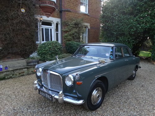 1962 ROVER 3 LITRE SOLD