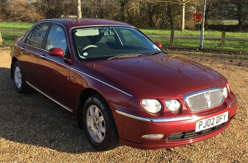 2002  ROVER 75 1.8 For Sale by Auction