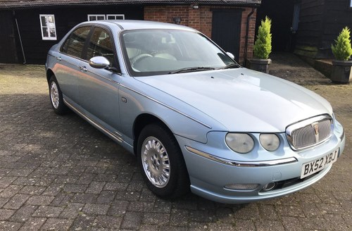 2002  ROVER 75 CONNOISSEUR 2.5 V6 For Sale by Auction