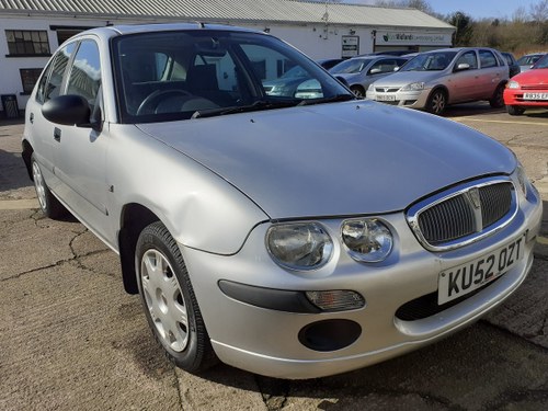 2002 ROVER 25 1.4 ONLY 65K MILES ~ NOT USED FOR OVER 4 YEARS ~ SP In vendita
