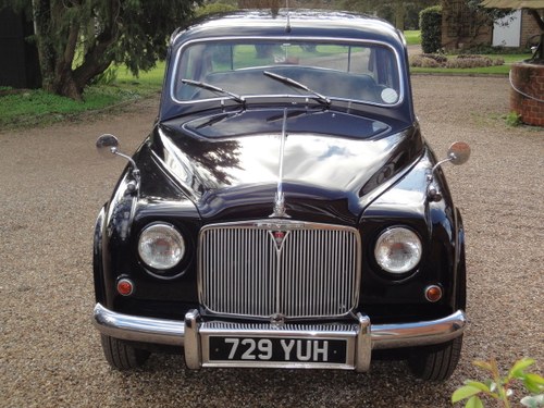 1956 Rover 75 P4 in good condition SOLD