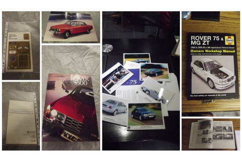 0000 ROVER VARIOUS MODELS MEMORABILIA AND SPARE FOR SALE For Sale