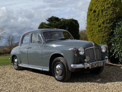 1962 Rover 80 P4. Only 1 Previous Owner. 1st Owner 44 years. In vendita