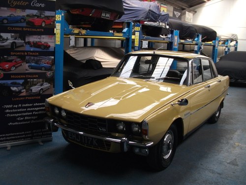1972 Rover P6 3500 V8 Automatic. Rust treated from new.  SOLD