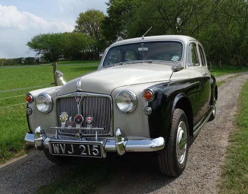 1960 Truly exceptional and completely original Rover P4 SOLD