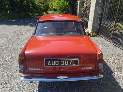 1971 Rover P6 2000 SC For Sale