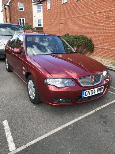2004 Rover 45 club se 39000 miles with service history, SOLD