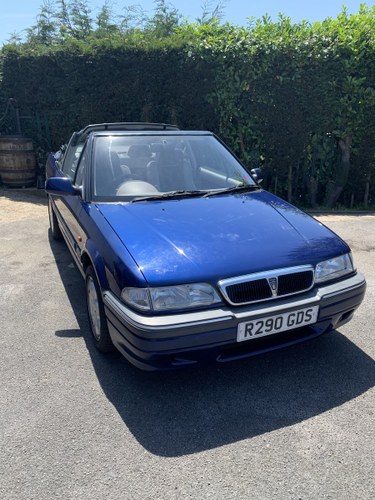 1998 Rover 216 Cabriolet Blue SOLD