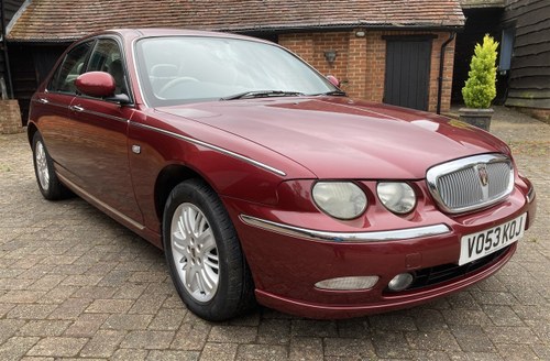 2003 ROVER 75 CLUB CDT SE AUTOMATIC For Sale by Auction