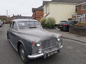 Rover 105R 1958 - To be auctioned 30-10-20 For Sale by Auction